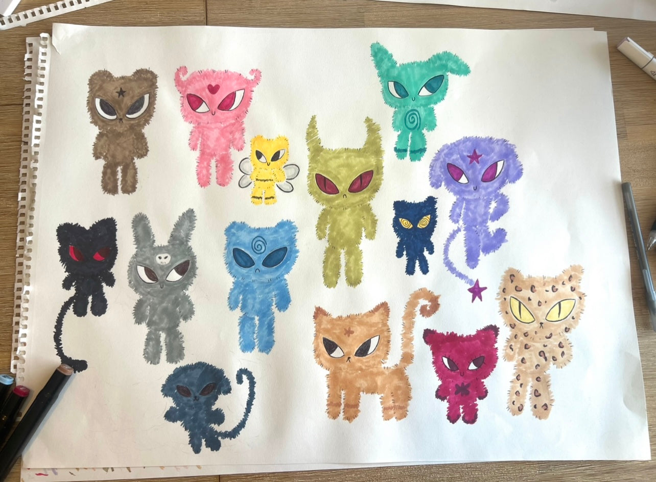 Straight from the sketchbook